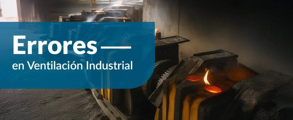 Errores comunes en ventilación industrial: extracción deficiente de humos y calor en procesos de fundición