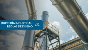 Ductería industrial diseñada para reducir pérdidas de presión y fugas en un sistema de extracción