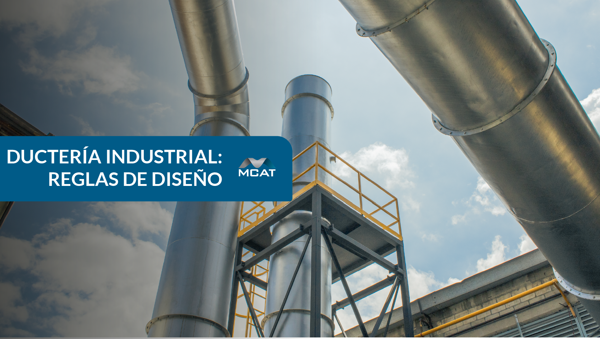 Ductería industrial diseñada para reducir pérdidas de presión y fugas en un sistema de extracción